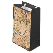 アルフォンスミュシャアールヌーボーペオニー スモールペーパーバッグ (裏面アングル)