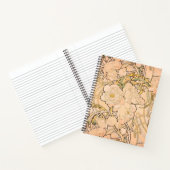 アルフォンスミュシャアールヌーボーペオニー ノートブック (内部)