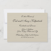 アルフォンスミュシャアールヌーボーペオニー 招待状 (裏面)