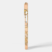 アルフォンスミュシャアールヌーボーペオニー Case-Mate iPhoneケース (裏面 / 左)