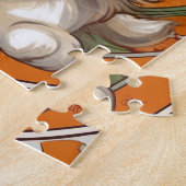 アルフォンスミュシャアールヌーボーホワイトキッテン ジグソーパズル (側面)