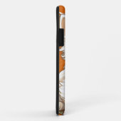 アルフォンスミュシャアールヌーボーホワイトキッテン Case-Mate iPhoneケース (裏面/右)