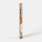 アルフォンスミュシャアールヌーボーホワイトキッテン SAMSUNG GALAXYケース (右側面)