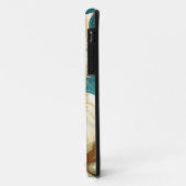 アルフォンスミュシャアールヌーボーホワイトキャット Case-Mate iPhoneケース (裏面/左)