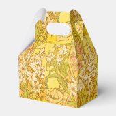 アルフォンスミュシャアールヌーボーユリ花 フェイバーボックス (裏面サイド)