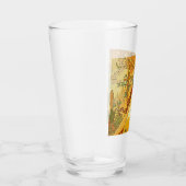 アルフォンスミュシャアールヌーボー秋 タンブラーグラス (右)