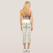 アルフォンスミュシャアールヌーボー装飾抽象芸術 カプリレギンス (裏面)