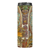 アルフォンスミュシャアールヌーボー〔占星術の〕十二宮図 タンブラー (裏面)