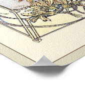 アルフォンスミュシャイラストレーション:ザ・ベイティトゥデス ポスター (角)