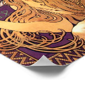 アルフォンスミュシャウォールアートヴィンテージポスター ポスター (角)