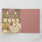 アルフォンスミュシャエレガントアールヌーボースターズカメリア カード (内部)