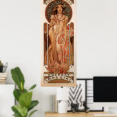 アルフォンスミュシャクレマントインペリアル ポスター (ホームオフィス)