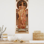 アルフォンスミュシャクレマントインペリアル ポスター (キッチン)