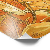 アルフォンスミュシャサマープリント フォトプリント            (角)