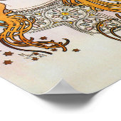 アルフォンスミュシャサラ・ベルンハルトヴィンテージアールヌーボー ポスター (角)