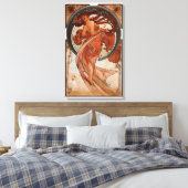 アルフォンスミュシャザダンス キャンバスプリント (インサイチュ (寝室))