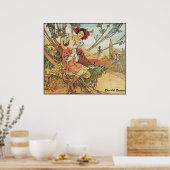 アルフォンスミュシャショコラマソン ポスター (キッチン)