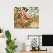 アルフォンスミュシャショコラマソン ポスター (ホームオフィス)