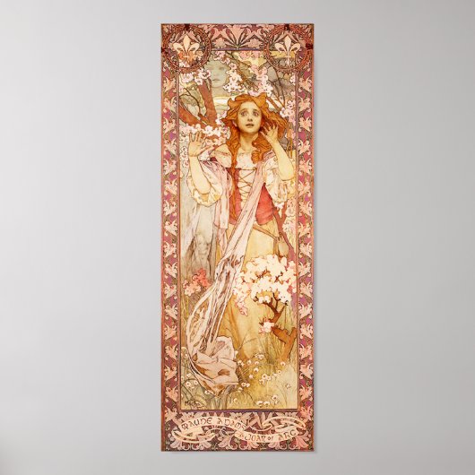 アルフォンスミュシャジョアン・オブ・アーク・ポスター ポスター (正面)