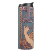 アルフォンスミュシャジョブアールヌーボー女性 タンブラー (回転左)