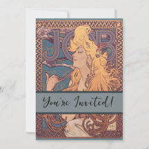 アルフォンスミュシャジョブアールヌーボー女性