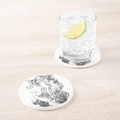 アルフォンスミュシャジョブISOGS コースター (側面)