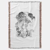 アルフォンスミュシャジョブISOGS スローブランケット (正面縦)