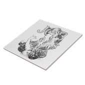 アルフォンスミュシャジョブISOGS タイル (側面)