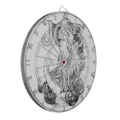 アルフォンスミュシャジョブISOGS ダーツボード (正面左)