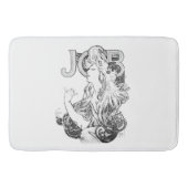 アルフォンスミュシャジョブISOGS バスマット (正面)