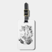 アルフォンスミュシャジョブISOGS ラゲッジタグ (正面縦)