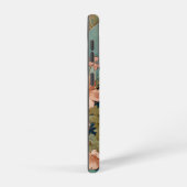 アルフォンスミュシャスタイルホワイトキャット SAMSUNG GALAXYケース (右側面)