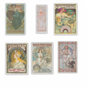 アルフォンスミュシャステッカー品揃え2 シール (正面)