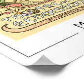 アルフォンスミュシャゼディングアートポスター#302 ポスター (角)