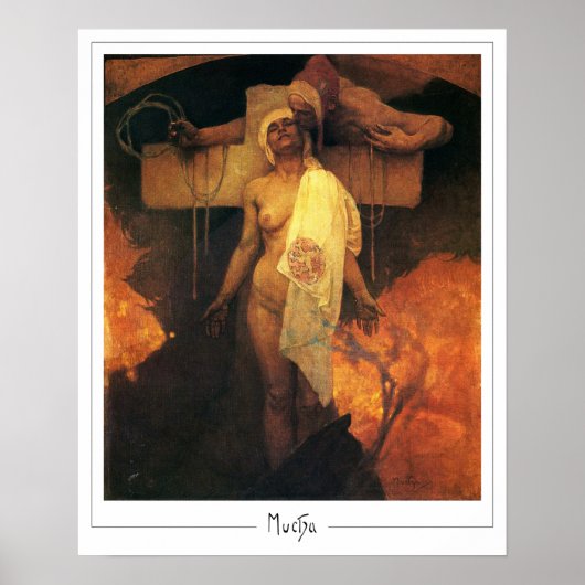 アルフォンスミュシャゼディングアートポスター#305 ポスター (正面)