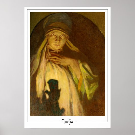 アルフォンスミュシャゼディングアートポスター#334 ポスター (正面)