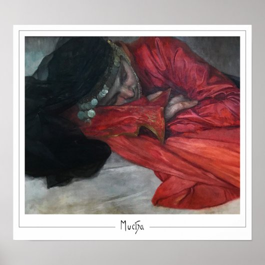 アルフォンスミュシャゼディングアートポスター#342 ポスター (正面)