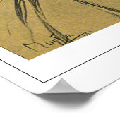 アルフォンスミュシャゼディングアートポスター#354 ポスター (角)