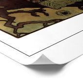 アルフォンスミュシャゼディングアートポスター#374 ポスター (角)