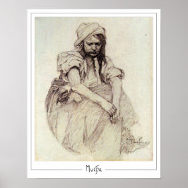 アルフォンスミュシャゼディングアートポスター#384 ポスター