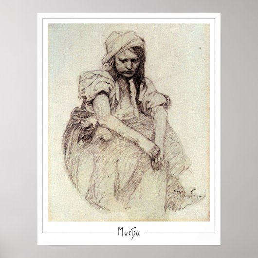 アルフォンスミュシャゼディングアートポスター#384 ポスター (正面)