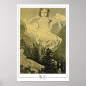 アルフォンスミュシャゼディングアートポスター#404 ポスター (正面)