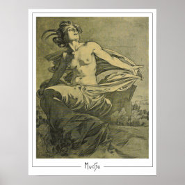 アルフォンスミュシャゼディングアートポスター#409 ポスター