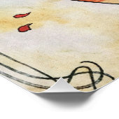 アルフォンスミュシャダンスヴィンテージアールヌーボー絵画ズ ポスター (コーナー)