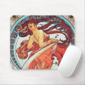 アルフォンスミュシャダンスヴィンテージアールヌーボー絵画ズ マウスパッド (マウス)
