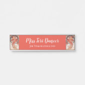 アルフォンスミュシャダンス1898アールヌーボーヴィンテージ サインプレート (正面)