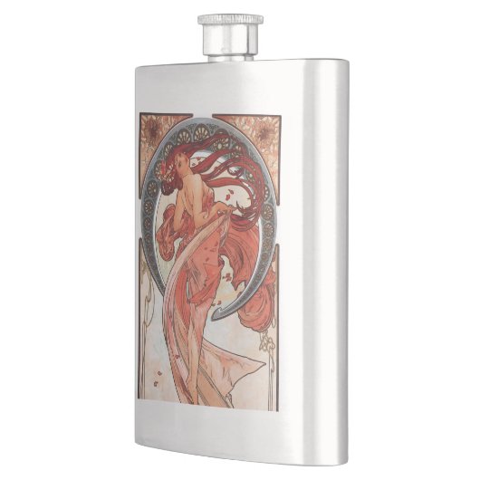 アルフォンスミュシャダンス1898アールヌーボーヴィンテージ フラスク (左)
