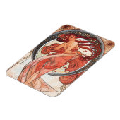 アルフォンスミュシャダンス1898アールヌーボーヴィンテージ マグネット (左側)