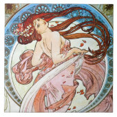 アルフォンスミュシャダンス タイル (正面)