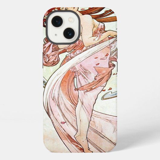 アルフォンスミュシャダンス iPhoneケース (裏面)